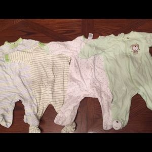 Gerber footed Sleep ‘N Play - 4-pack